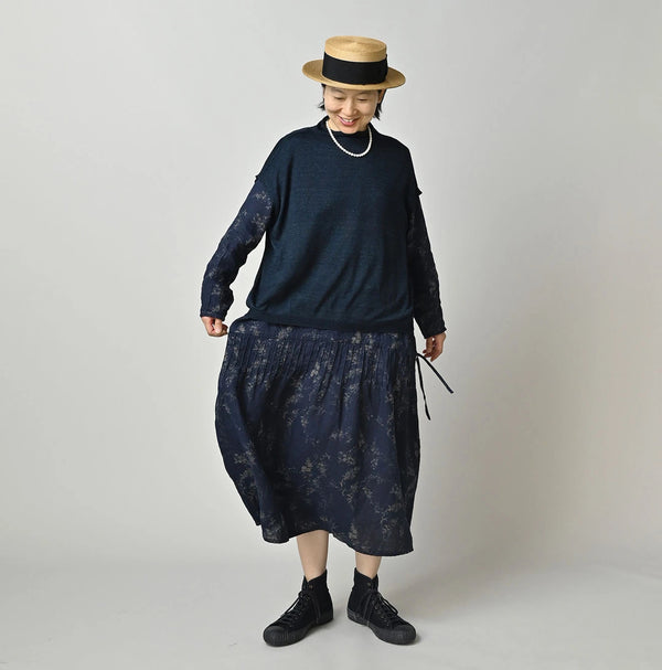 45R Indigo Super Gauze M-Shirt