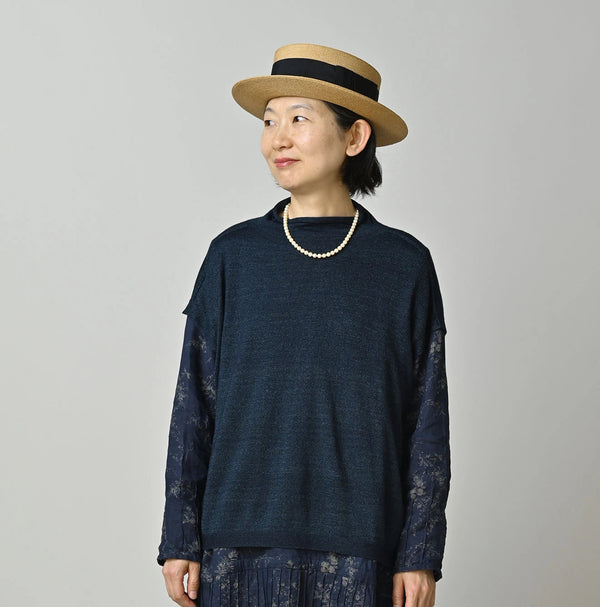 45R Indigo Super Gauze M-Shirt