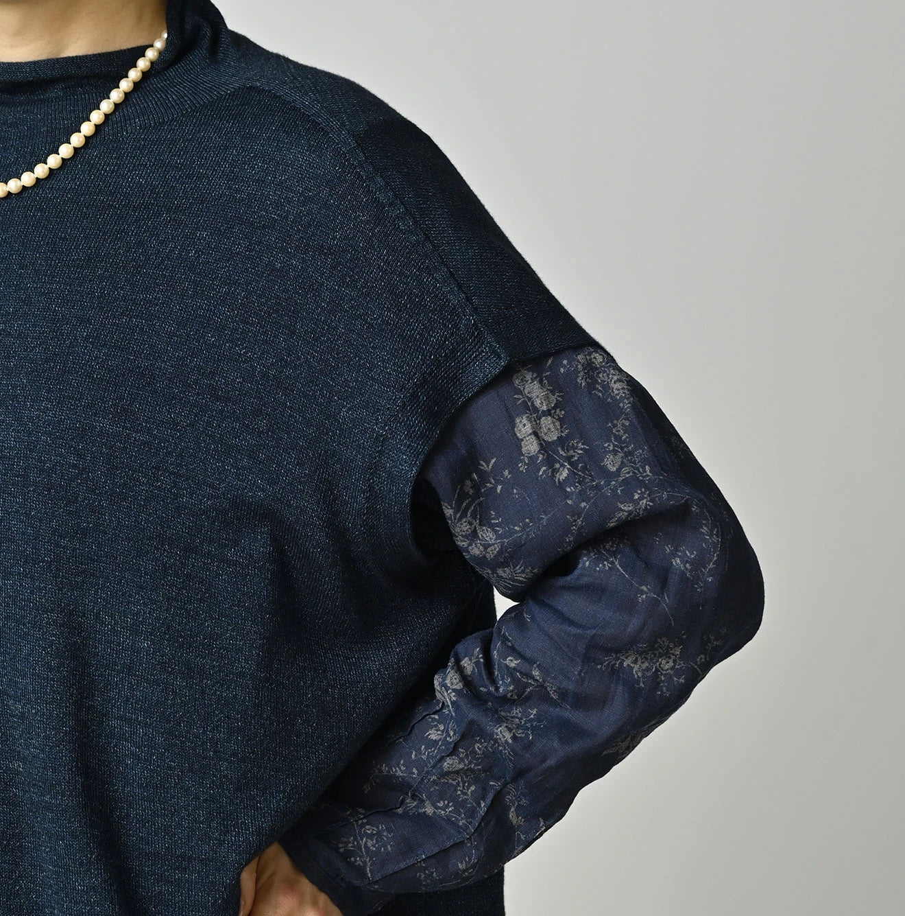 45R Indigo Super Gauze M-Shirt - Image 7