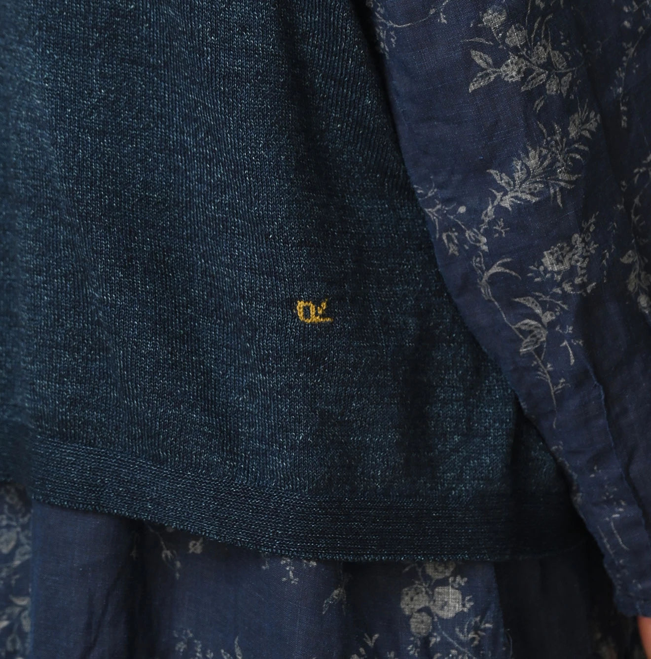 45R Indigo Super Gauze M-Shirt - Image 9