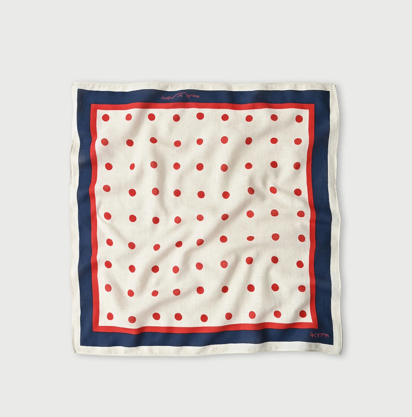 45R Polka Dot Bandana - Image 2