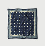 45R Indigo Polka Dot Bandana