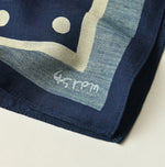 45R Indigo Polka Dot Bandana