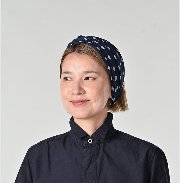 45R Dots Wakame Scarf