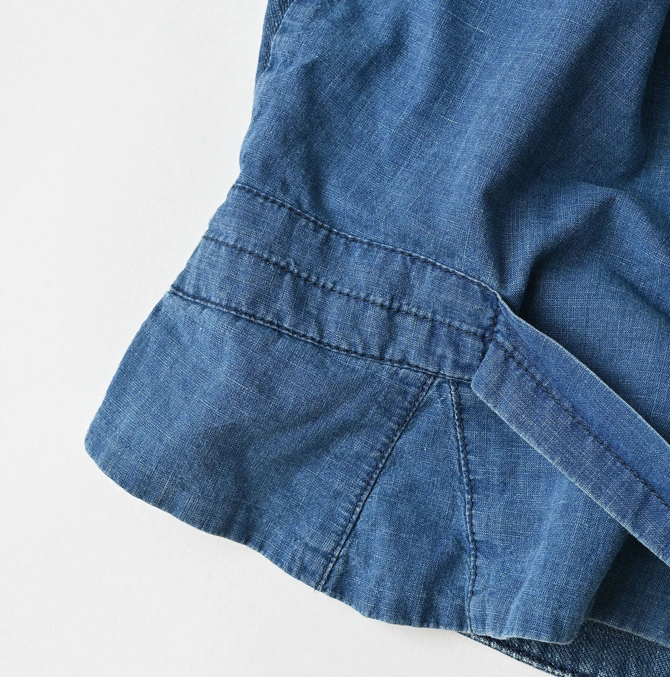 45R 45 Petite Denim Vest Distressed - Image 17