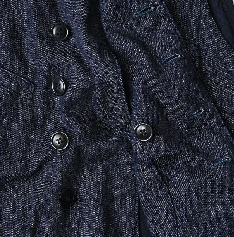 45R 45 Petite Denim Vest Nou - Image 15