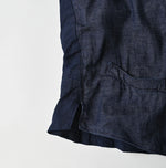 45R 45 Petite Denim Vest Nou
