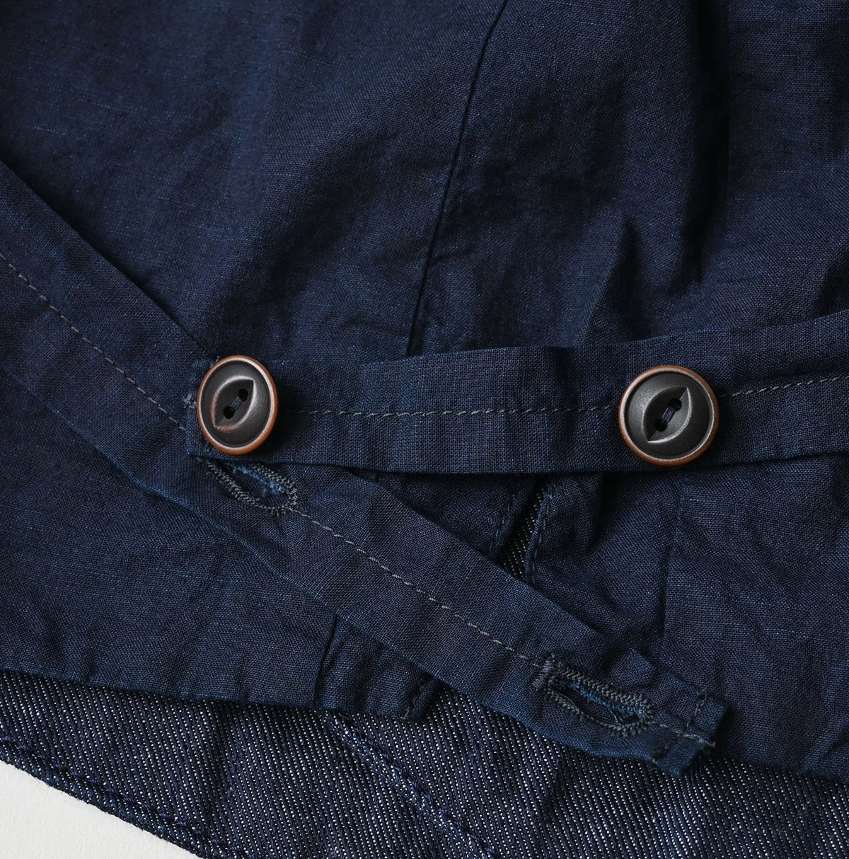 45R 45 Petite Denim Vest Nou