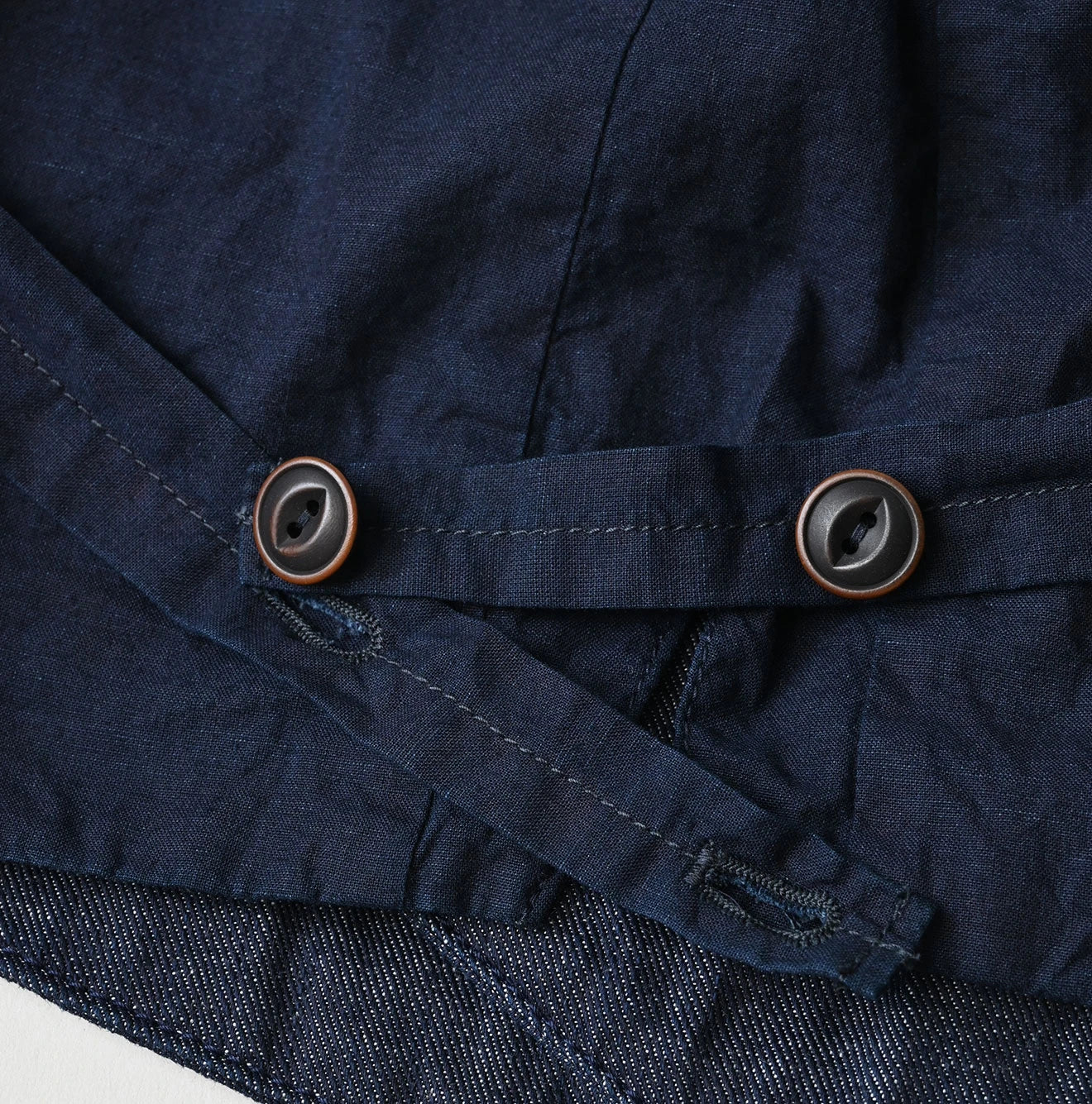 45R 45 Petite Denim Vest Nou - Image 20