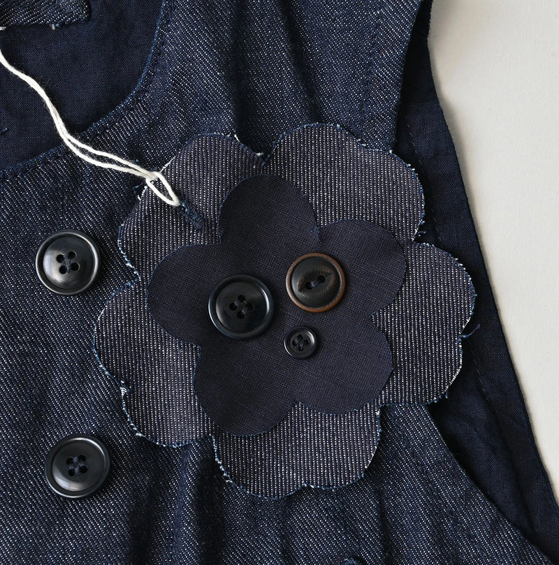 45R 45 Petite Denim Vest Nou - Image 22