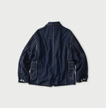 45R Komugi Denim × Rag Fleece 908 Mountain Coverall Nou