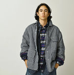 45R Komugi Denim × Rag Fleece 908 Mountain Coverall Nou