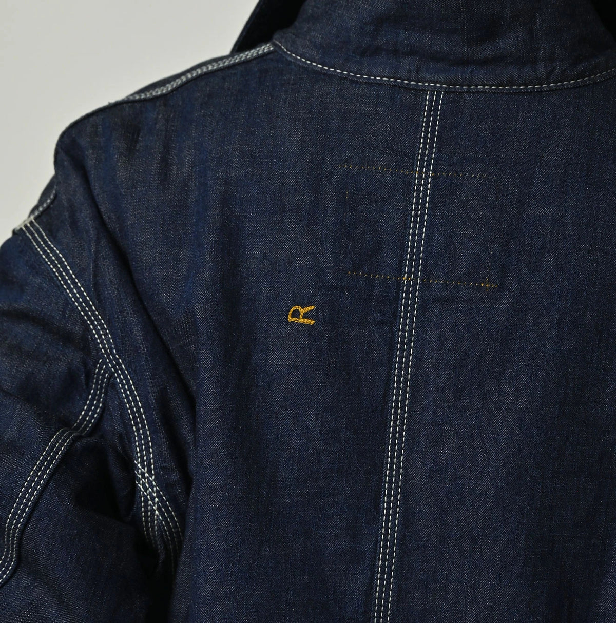 45R Komugi Denim × Rag Fleece 908 Mountain Coverall Nou