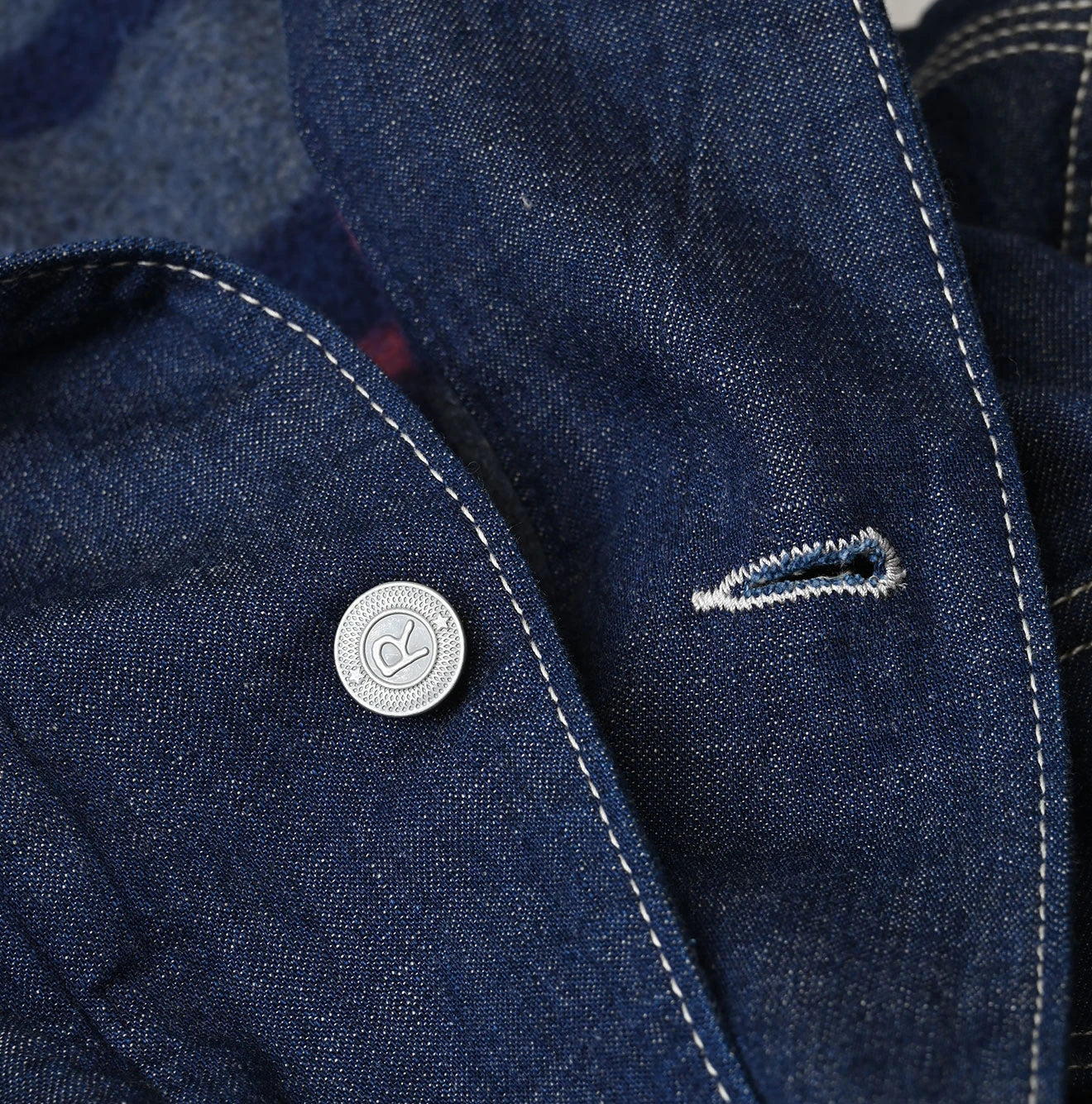 45R Komugi Denim × Rag Fleece 908 Mountain Coverall Nou - Image 18