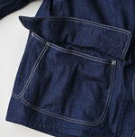 45R Komugi Denim × Rag Fleece 908 Mountain Coverall Nou