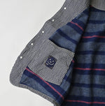 45R Komugi Denim × Rag Fleece 908 Mountain Vest Nou