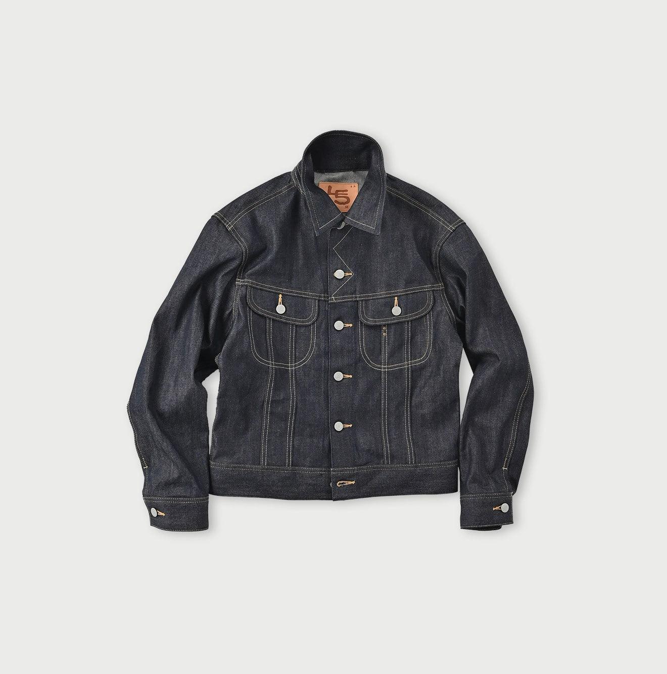 Rye Mugi Denim 908 Hikohime Jacket Raw - 45R by 45rpm studio - Image 1
