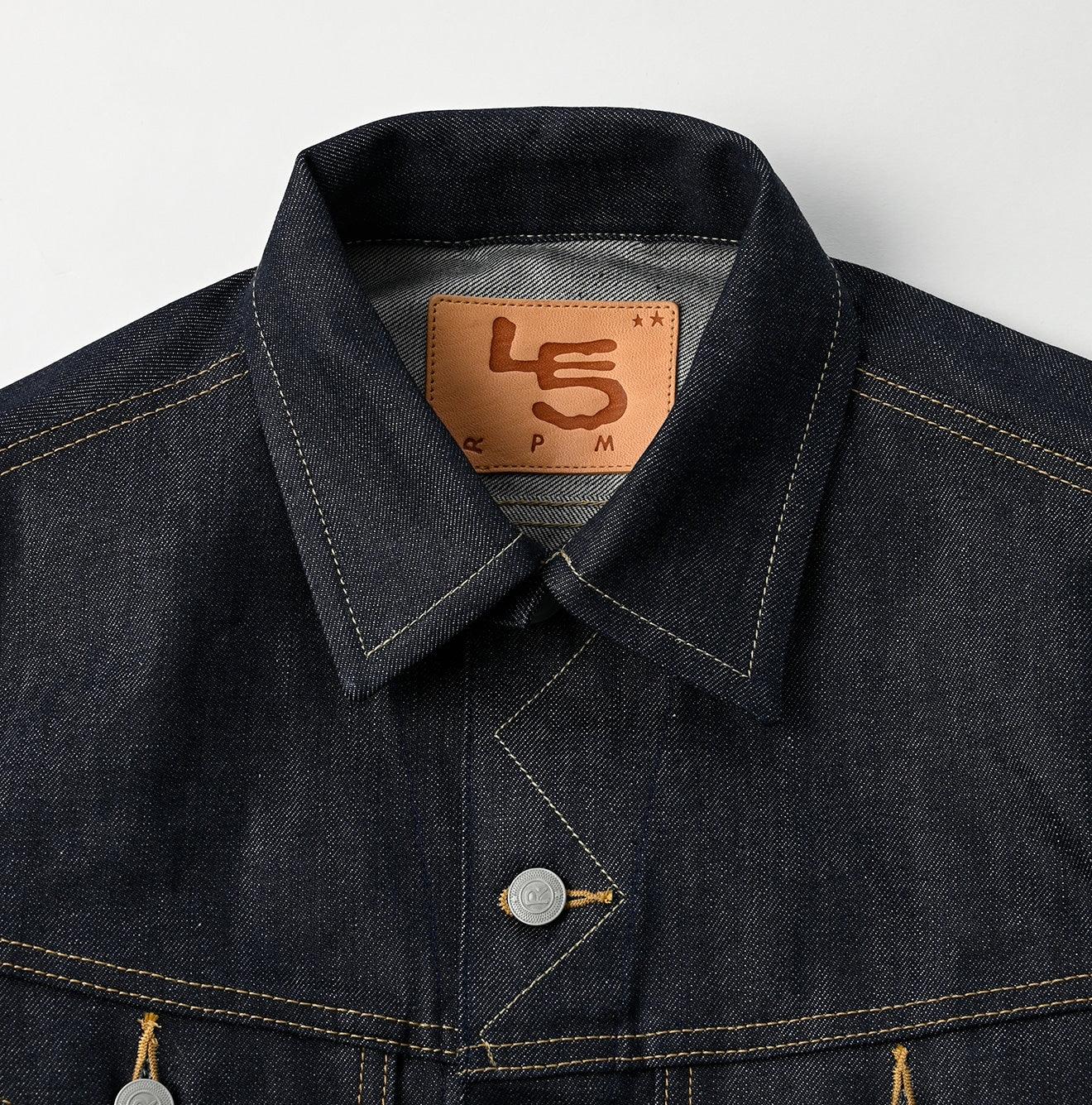 Rye Mugi Denim 908 Hikohime Jacket Raw - 45R by 45rpm studio - Image 9