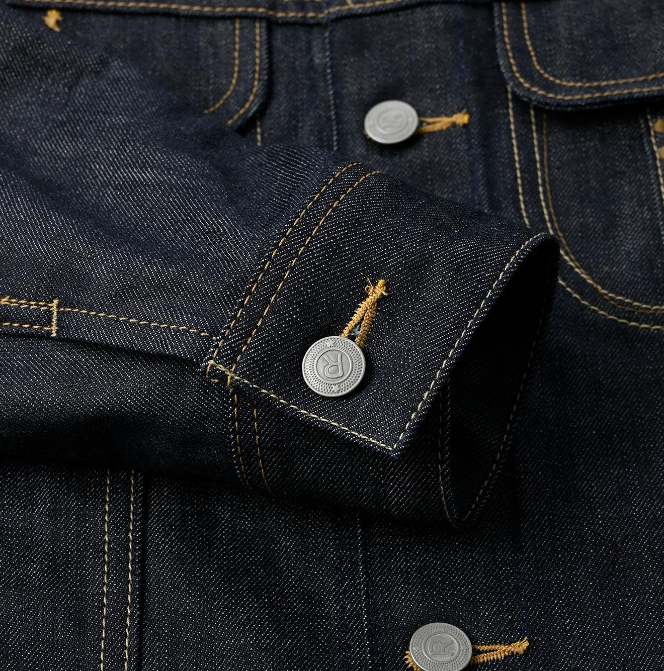 Rye Mugi Denim 908 Hikohime Jacket Raw - 45R by 45rpm studio - Image 13
