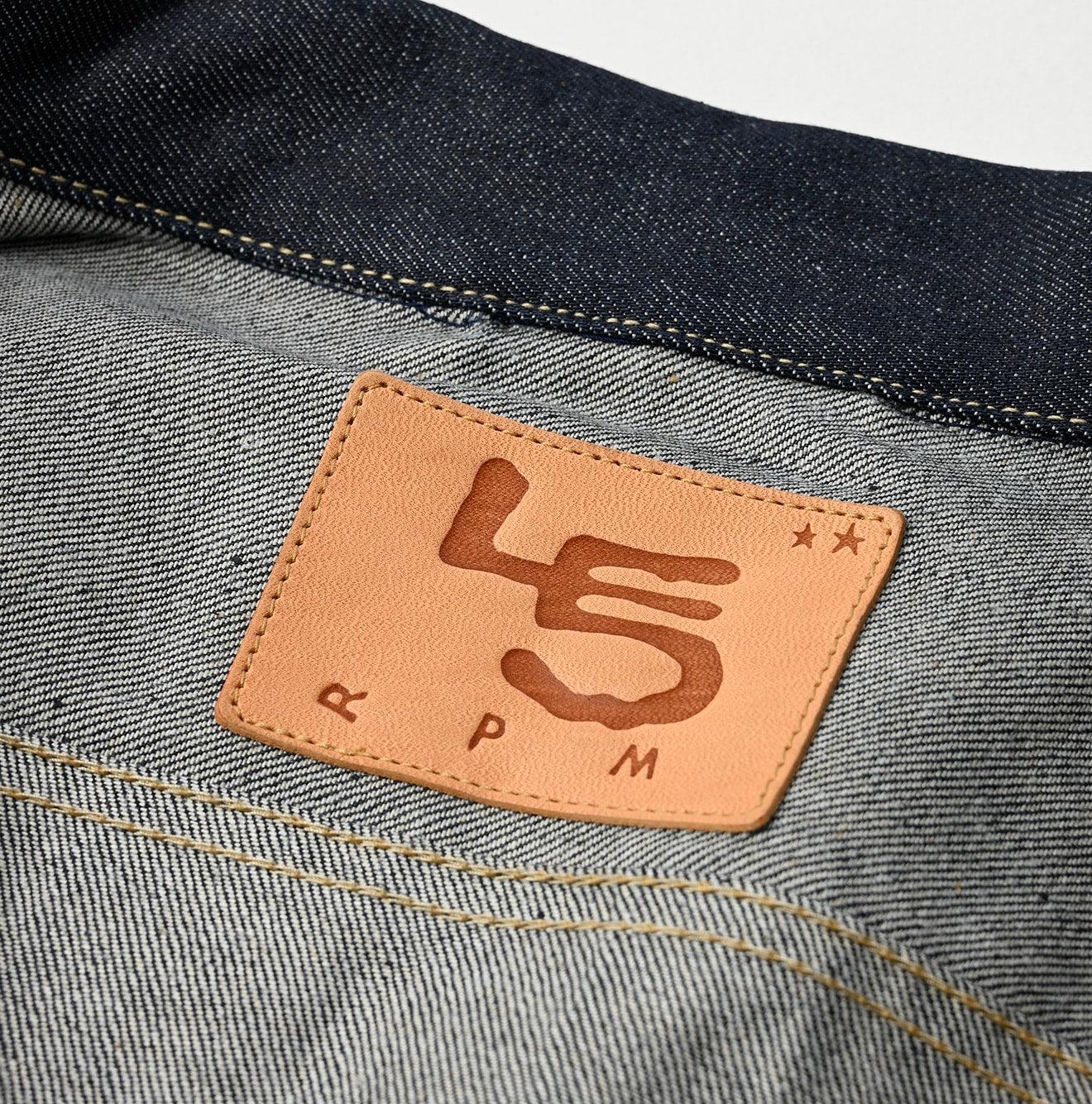 Rye Mugi Denim 908 Hikohime Jacket Raw - 45R by 45rpm studio - Image 17