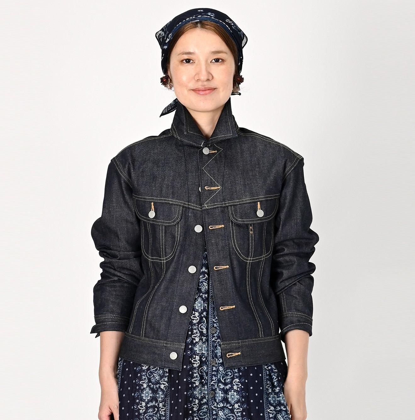Rye Mugi Denim 908 Hikohime Jacket Raw - 45R by 45rpm studio - Image 3