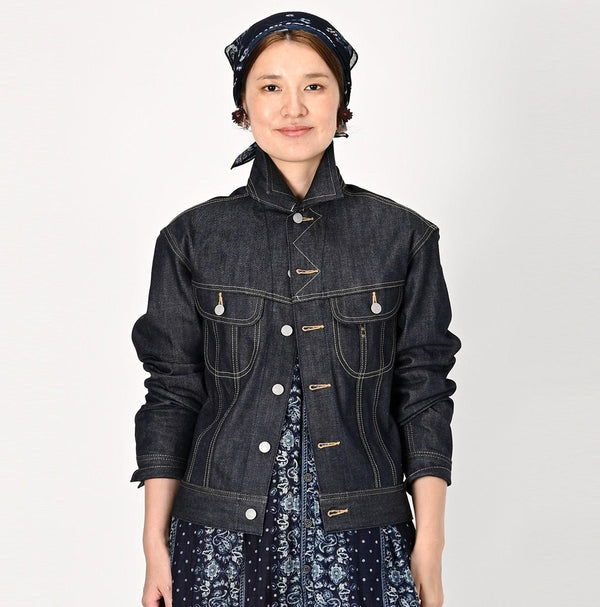 Rye Mugi Denim 908 Hikohime Jacket Raw - 45R by 45rpm studio