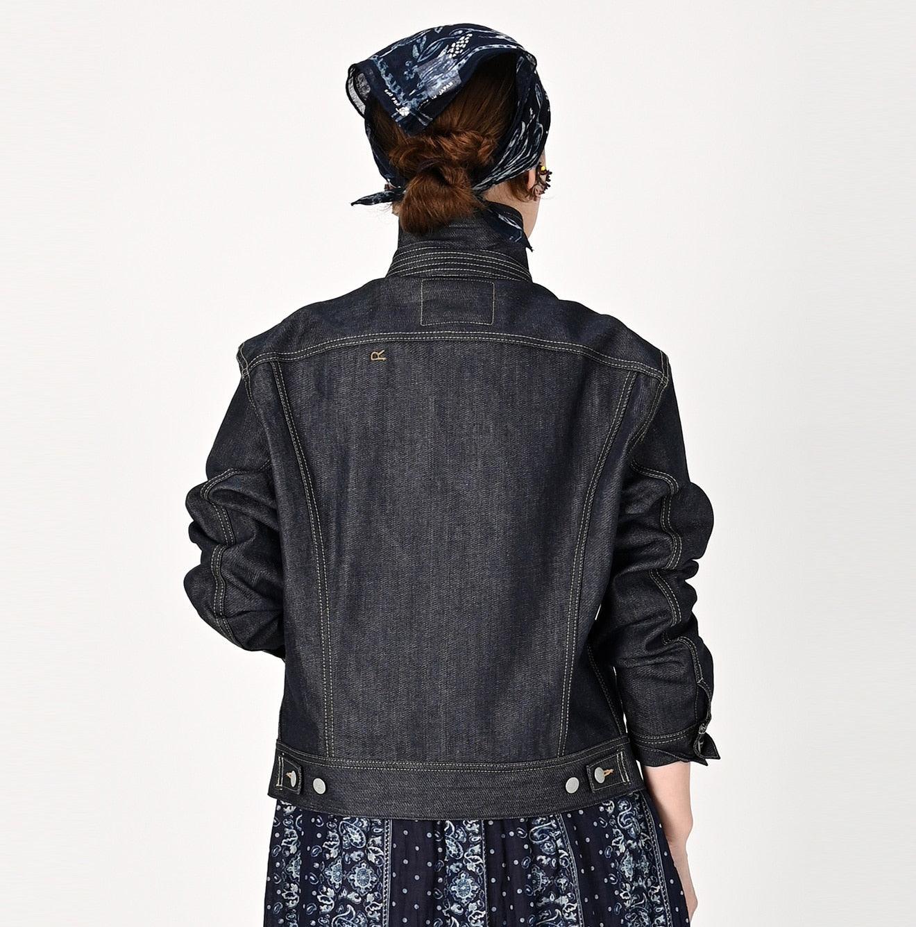 Rye Mugi Denim 908 Hikohime Jacket Raw – 45R GLOBAL