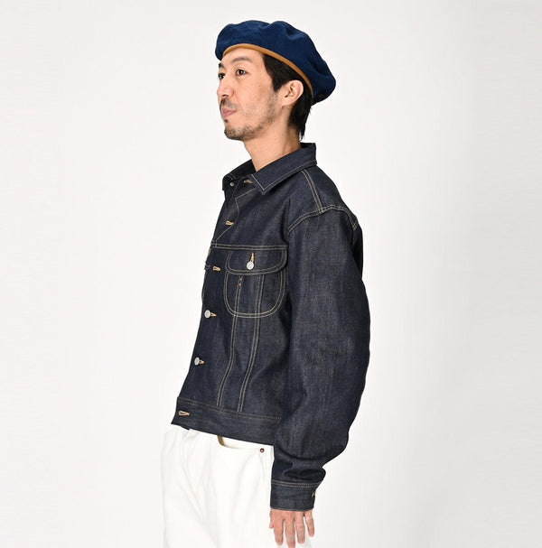 Rye Mugi Denim 908 Hikohime Jacket Raw - 45R by 45rpm studio