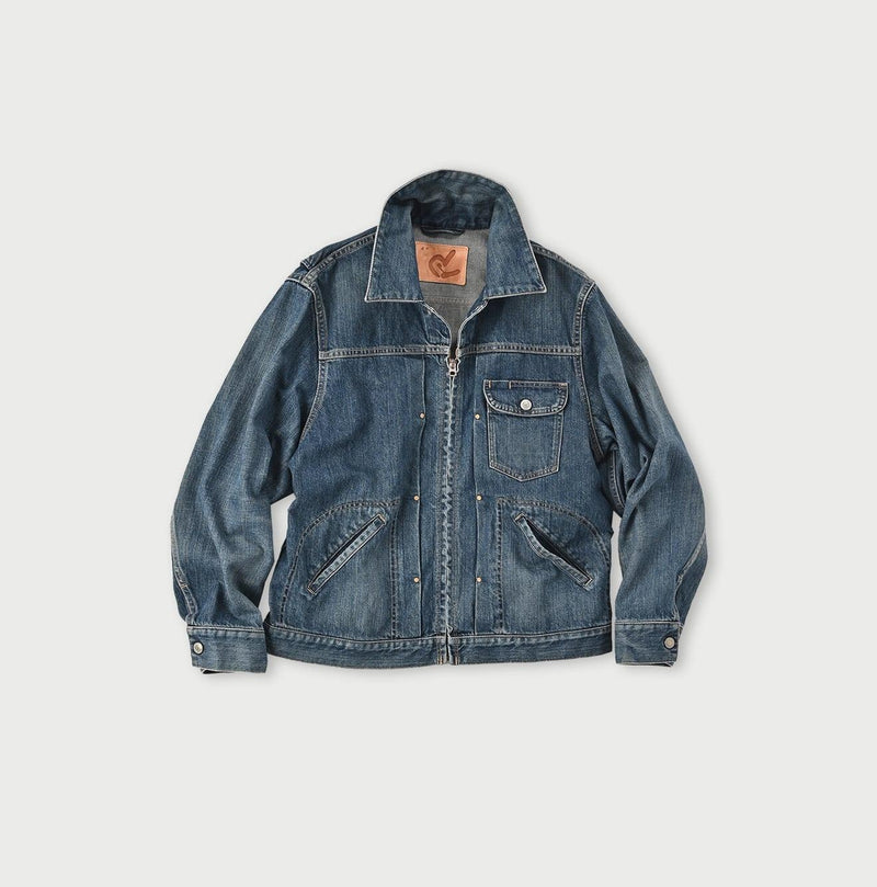 Rye Mugi Denim 908 Crosby Jacket Men (Size 4 & 5) - 45R by 45rpm studio