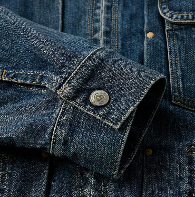 Rye Mugi Denim 908 Crosby Jacket Men (Size 4 & 5) - 45R by 45rpm studio