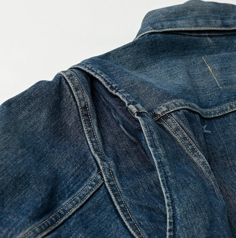 Rye Mugi Denim 908 Crosby Jacket Men (Size 4 & 5) - 45R by 45rpm studio