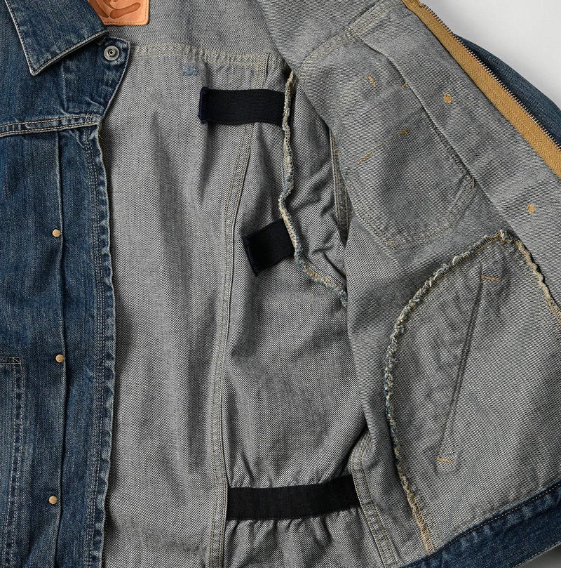 Rye Mugi Denim 908 Crosby Jacket Men (Size 4 & 5) - 45R by 45rpm studio
