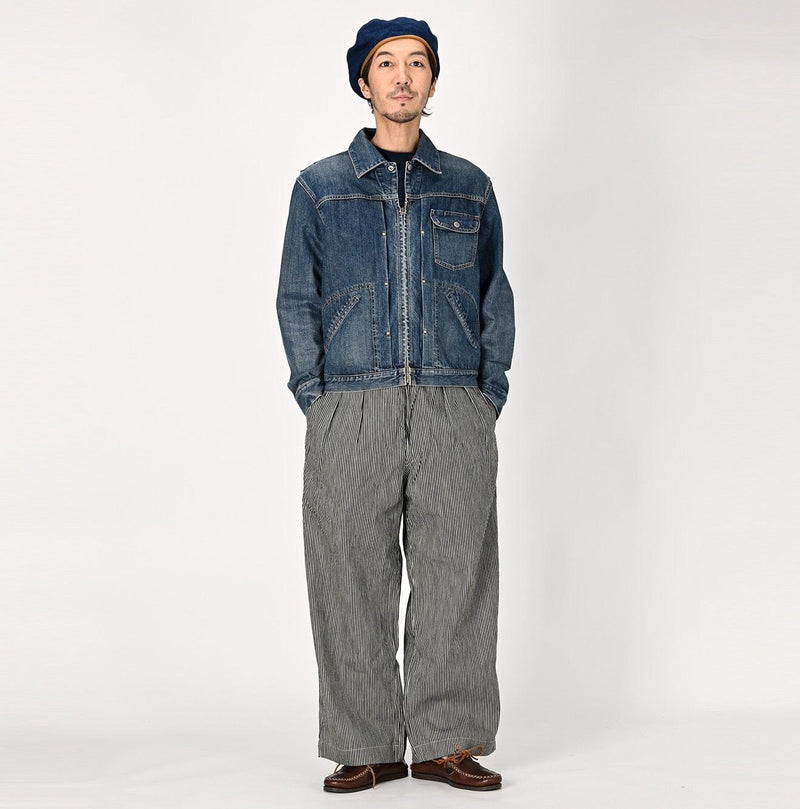 Rye Mugi Denim 908 Crosby Jacket Men (Size 4 & 5) - 45R by 45rpm studio