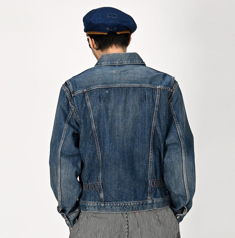 Rye Mugi Denim 908 Crosby Jacket Men (Size 4 & 5) - 45R by 45rpm studio