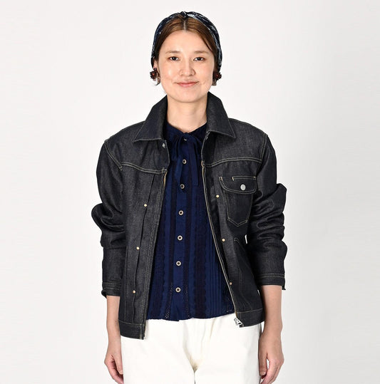 Rye Mugi Denim 908 Crosby Jacket Raw - 45R by 45rpm studio