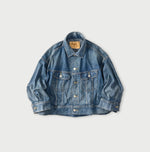 45R Komugi Denim Annie Denim Jacket Distressed