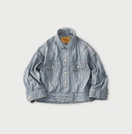 45R Komugi Denim Annie Denim Jacket Distressed