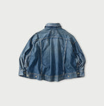 45R Komugi Denim Annie Denim Jacket Distressed