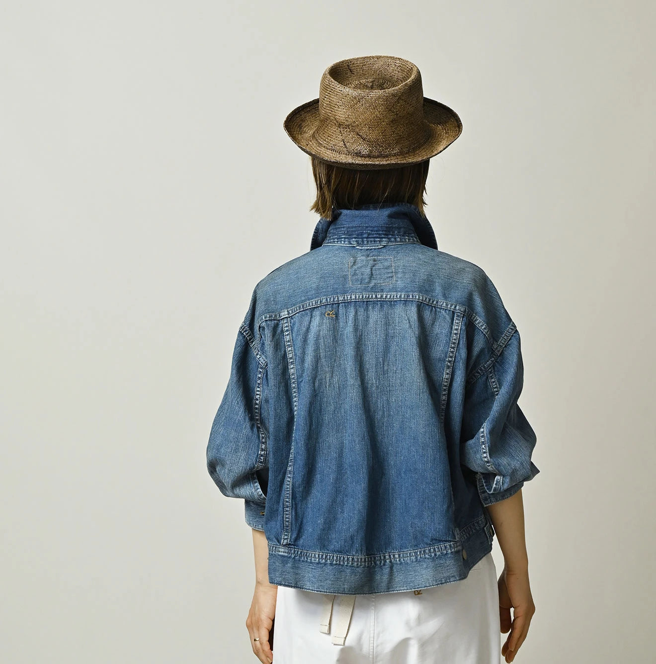45R Komugi Denim Annie Denim Jacket Distressed - Image 6