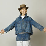45R Komugi Denim Annie Denim Jacket Distressed