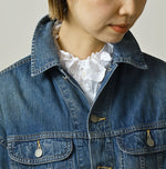 45R Komugi Denim Annie Denim Jacket Distressed