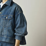45R Komugi Denim Annie Denim Jacket Distressed