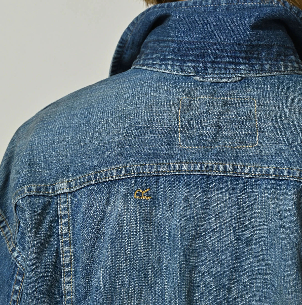 45R Komugi Denim Annie Denim Jacket Distressed