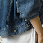 45R Komugi Denim Annie Denim Jacket Distressed