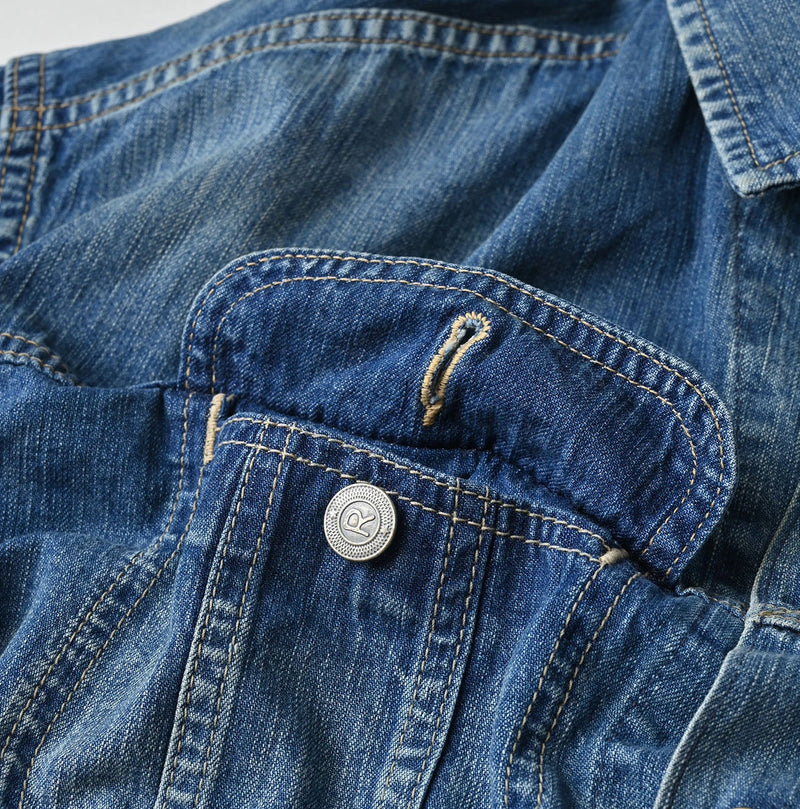 45R Komugi Denim Annie Denim Jacket Distressed - Image 17