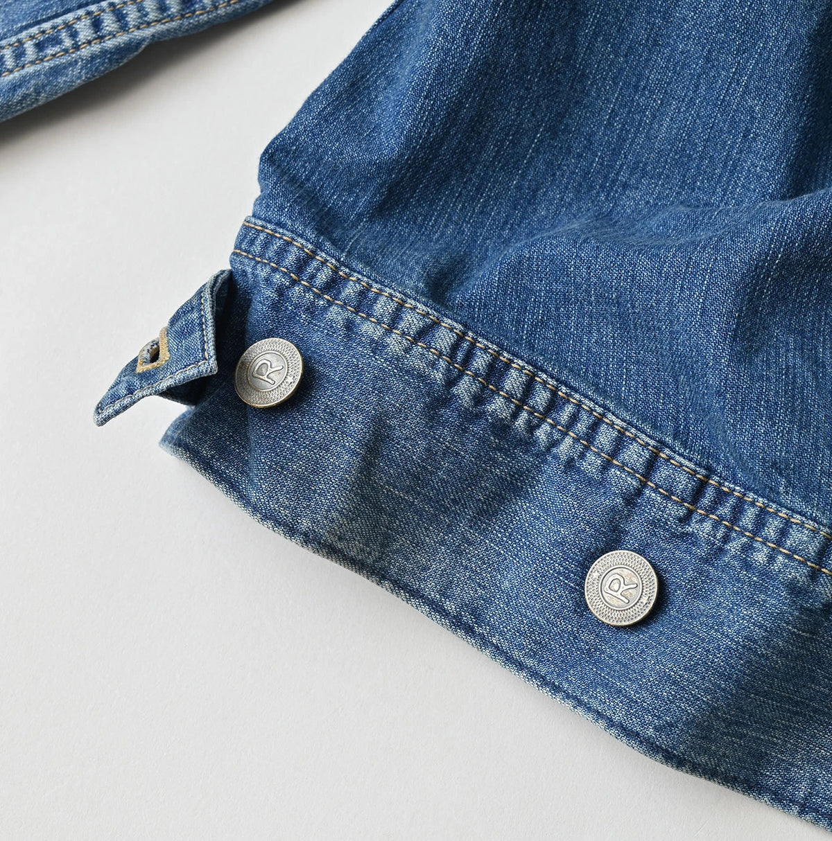 45R Komugi Denim Annie Denim Jacket Distressed