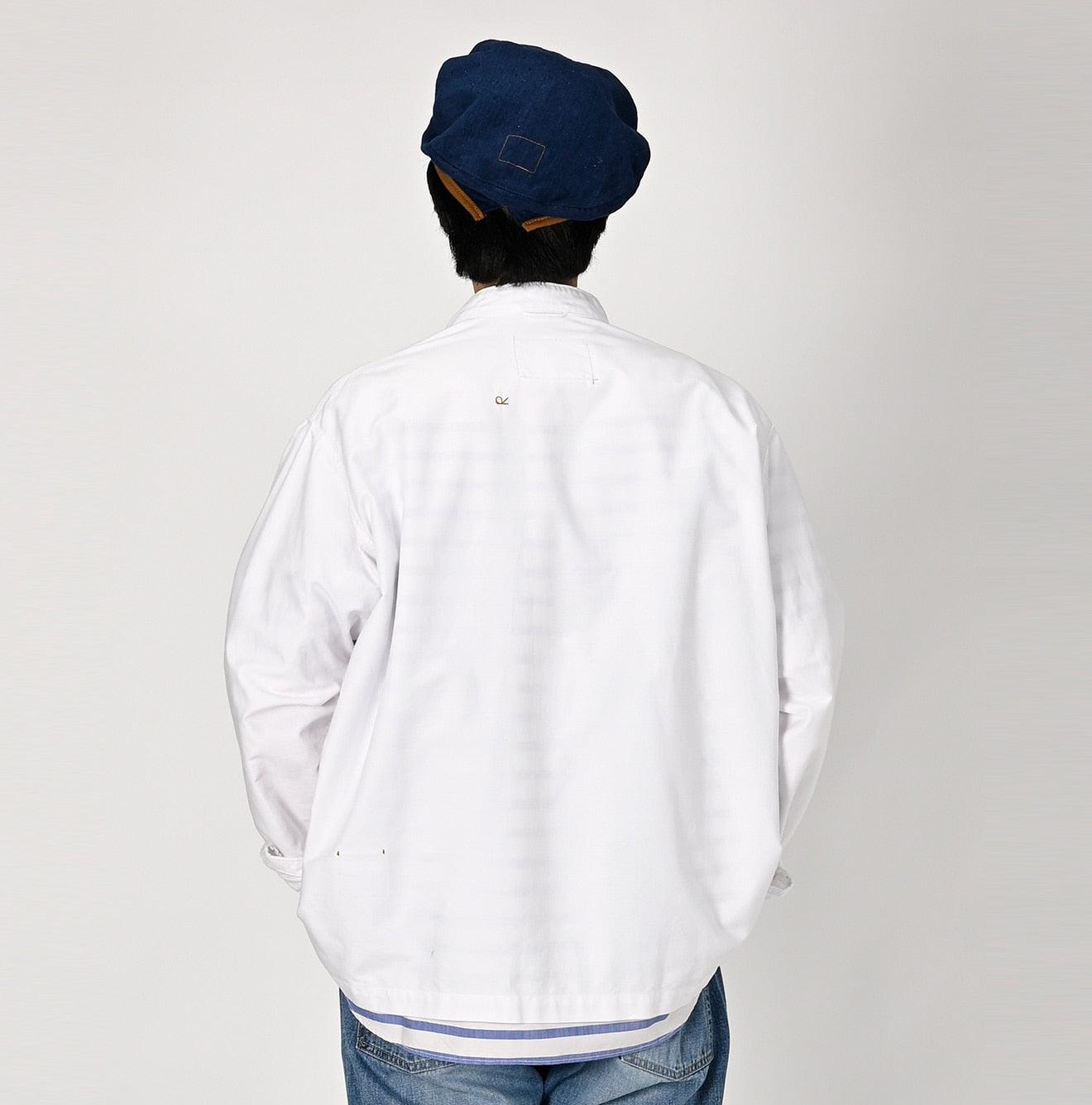 DENIM COVERALL(WHITE) サイズ3