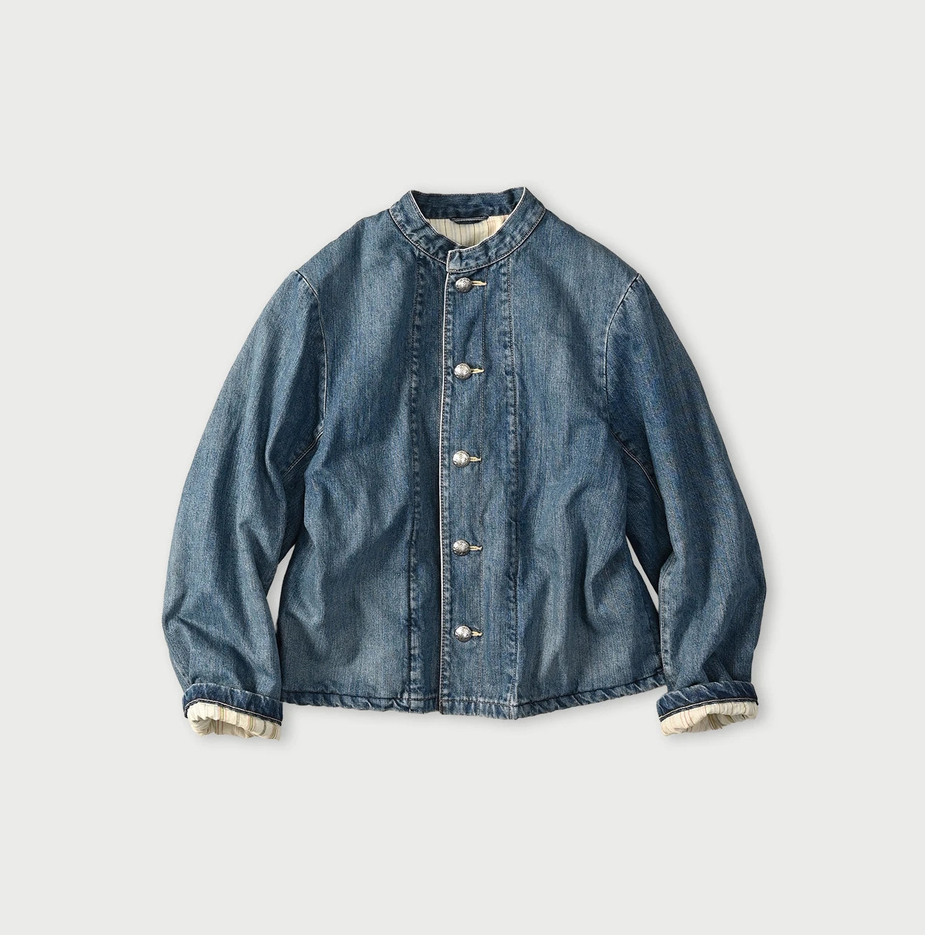 45R Rye Mugi Denim × Quilt Petite Coverall Zyu - Image 1