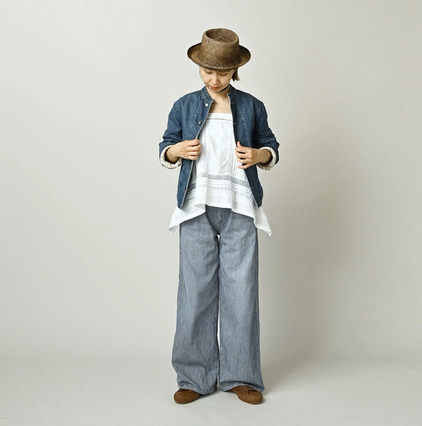 45R Rye Mugi Denim × Quilt Petite Coverall Zyu