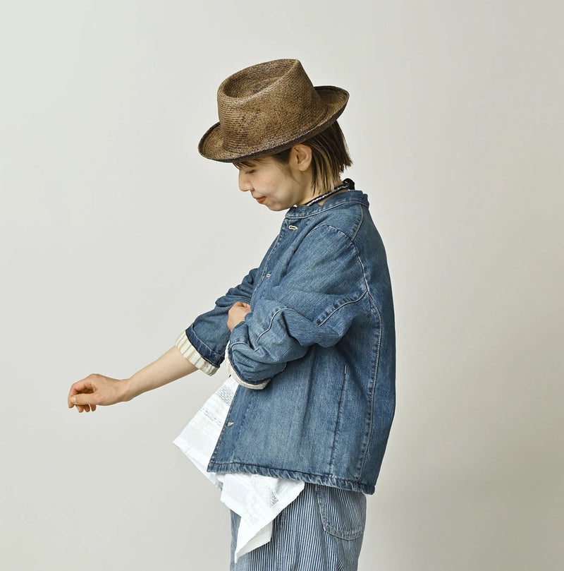 45R Rye Mugi Denim × Quilt Petite Coverall Zyu - Image 4